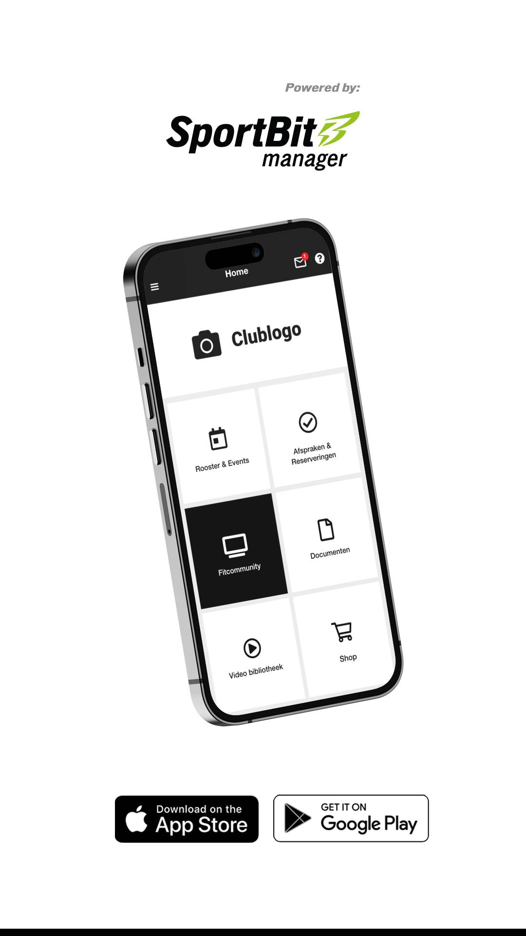 screenshot of SportBit Manager